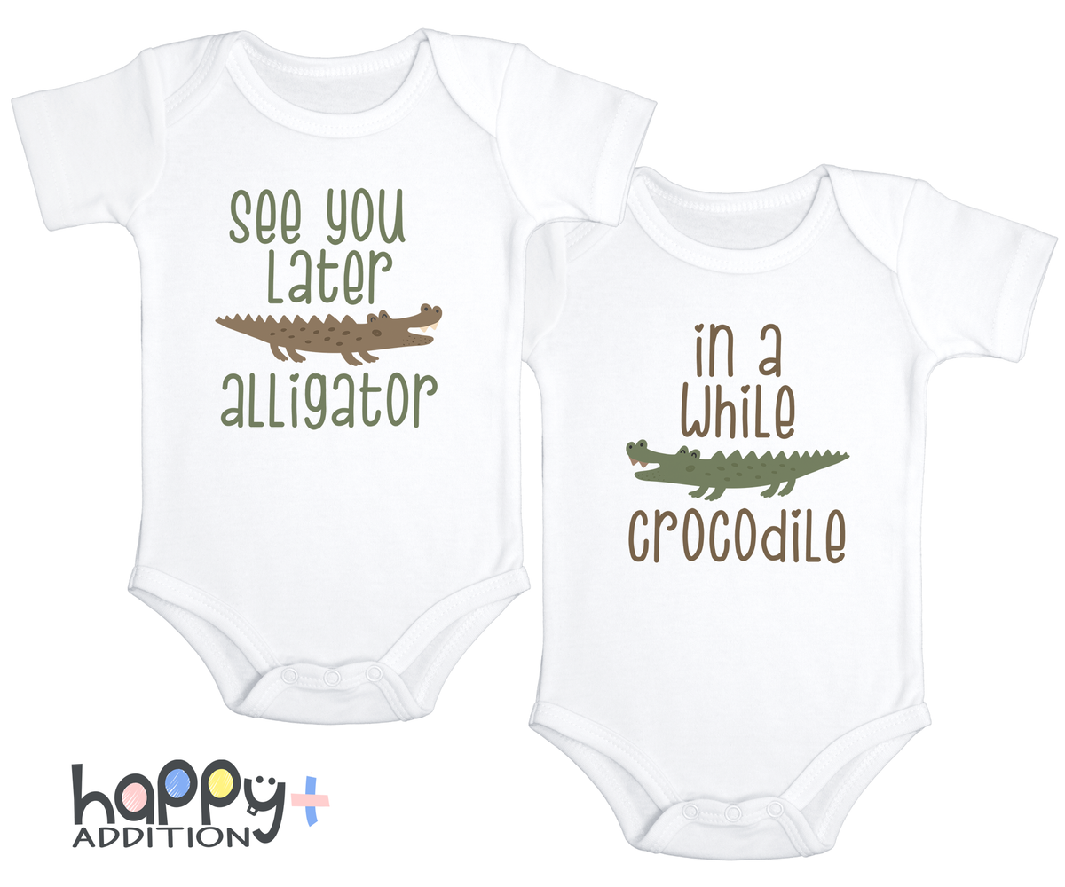 Alligator cheap onesie baby