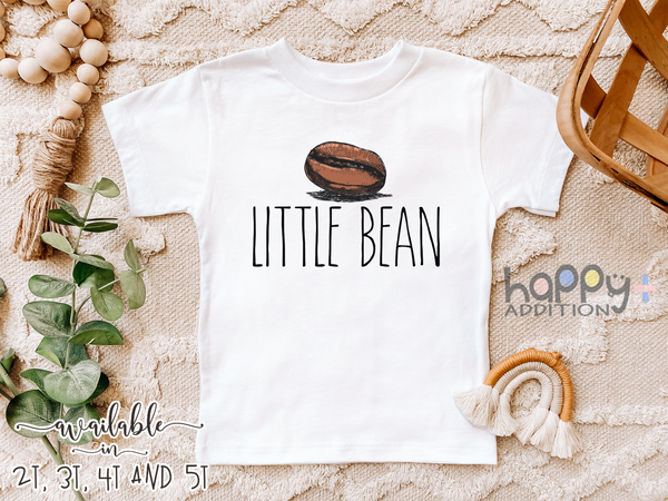 LITTLE BEAN Funny Funny baby Coffee onesies (white: short or long sleeve)